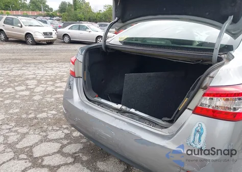 2014 Nissan Sentra Sv z USA, uszkodzony, nr VIN 3N1AB7AP5EL609374